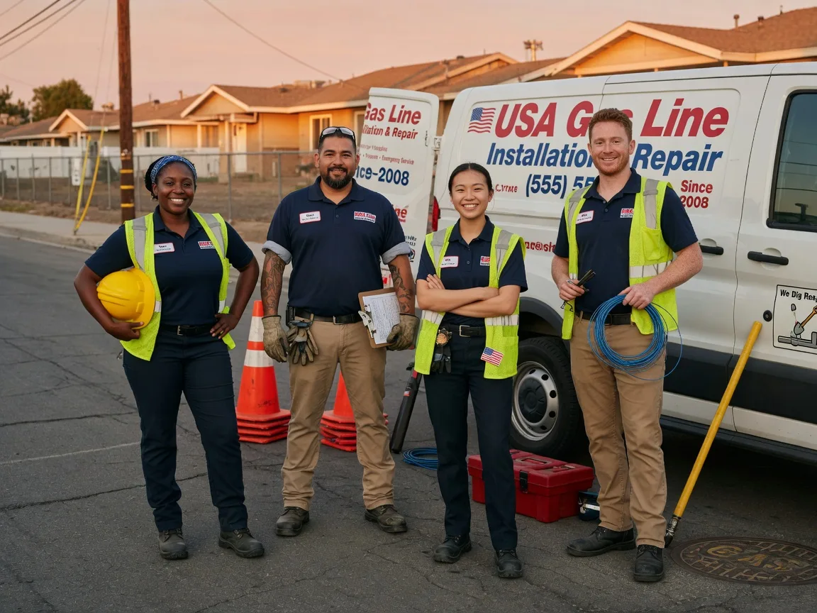 Gas Line Installation company in Peotone, IL